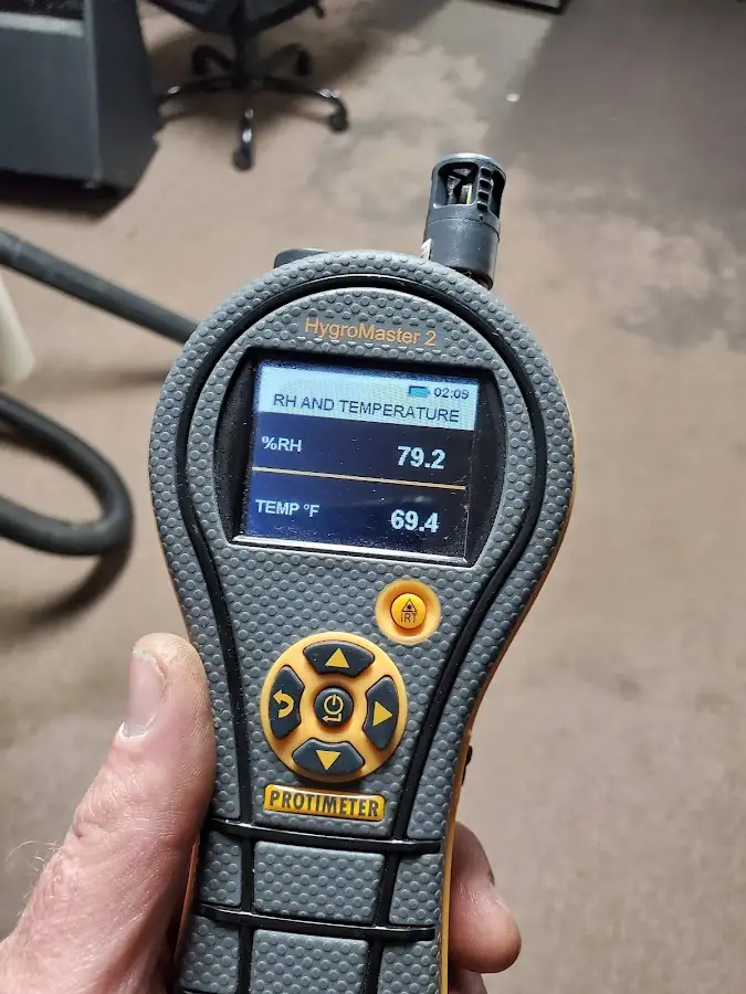 Moisture meter humidity assessment for Fire & Smoke Damage Restoration in Spring Valley